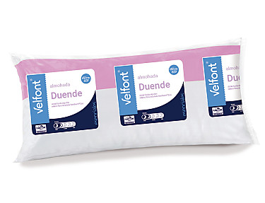 Velfont - Almohada Duende Ribete doble funda. Firmeza Baja