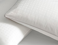 Almohada Duende Ribete doble funda. Firmeza Baja