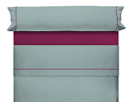 Juego de cama lisos Play Basic 50/50 combinados con vivo