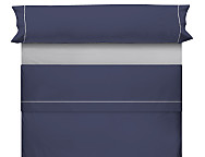 Juego de cama lisos Play Basic 50/50 combinados con vivo