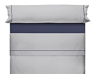 Juego de cama lisos Play Basic 50/50 combinados con vivo