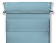 Juego de cama lisos Play Basic 50/50 color con vivo en blanco