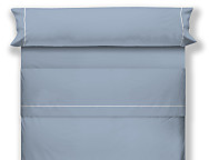 Juego de cama lisos Play Basic 50/50 color con vivo en blanco