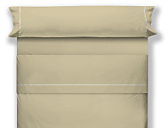 Juego de cama lisos Play Basic 50/50 color con vivo en blanco