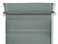 Juego de cama lisos Play Basic 50/50 color con vivo en blanco
