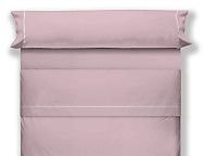 Juego de cama lisos Play Basic 50/50 color con vivo en blanco