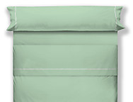 Juego de cama lisos Play Basic 50/50 color con vivo en blanco