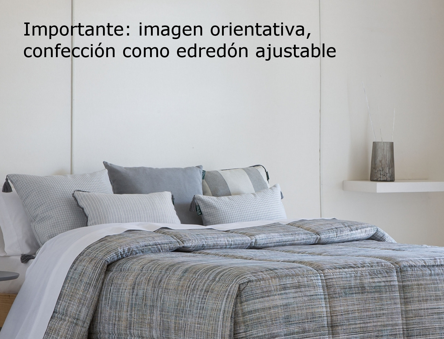 Confecciones Paula Edredón Ajustable 100% Algodón Viella