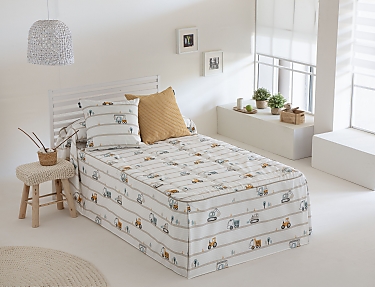 Confecciones Paula - Colcha edredón Truck con cojín incluído