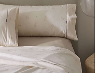Juego de cama Estelia Misi 100% Algodón color Piedra