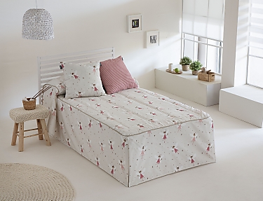 Confecciones Paula - Colcha edredón Ada  con cojín incluído