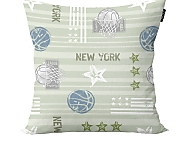 Funda de cojín 100% Algodón Basket