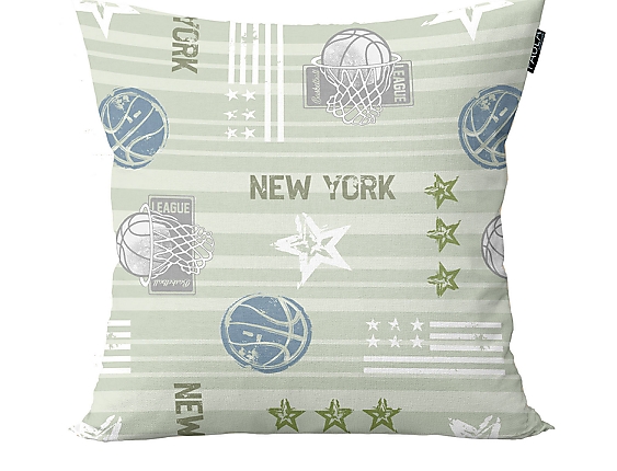 Confecciones Paula - Funda de cojín 100% Algodón Basket