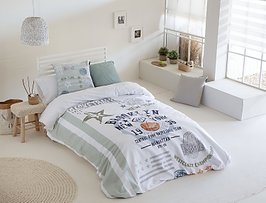 Confecciones Paula - Funda nórdica 100% Algodón Basket