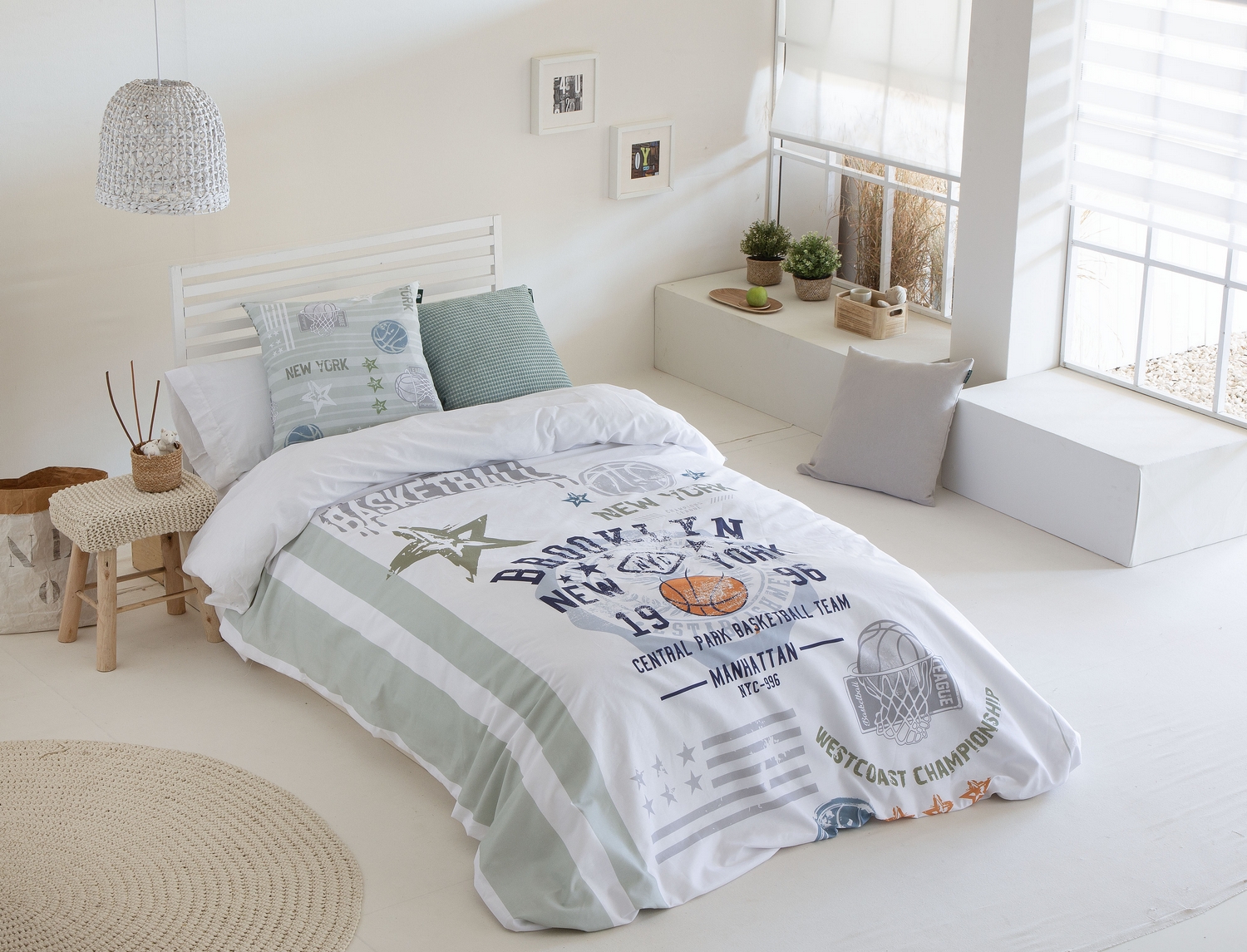 Confecciones Paula Funda nórdica 100% Algodón Basket