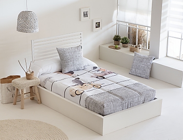 Confecciones Paula - Edredón Ajustable 100% Algodón Race