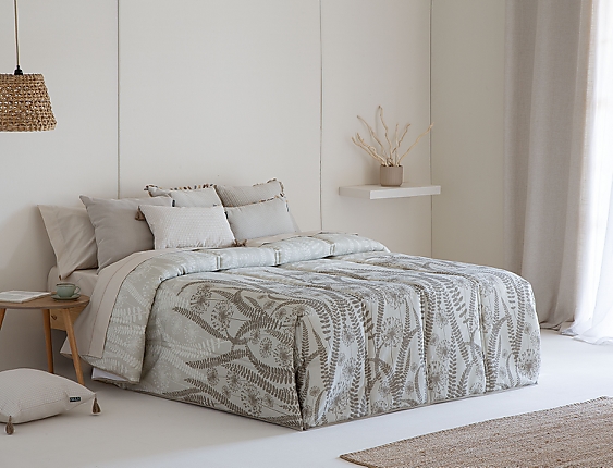Confecciones Paula - Edredón Conforter Jerte Beige