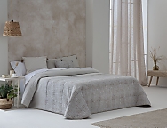 Edredón bouti Jacquard Salar doble relleno (200 gr) Beige