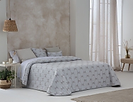 Edredón bouti Jacquard Zubia doble relleno (200 gr) Beige