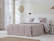 Edredón Conforter Jacquard Lora Rosa