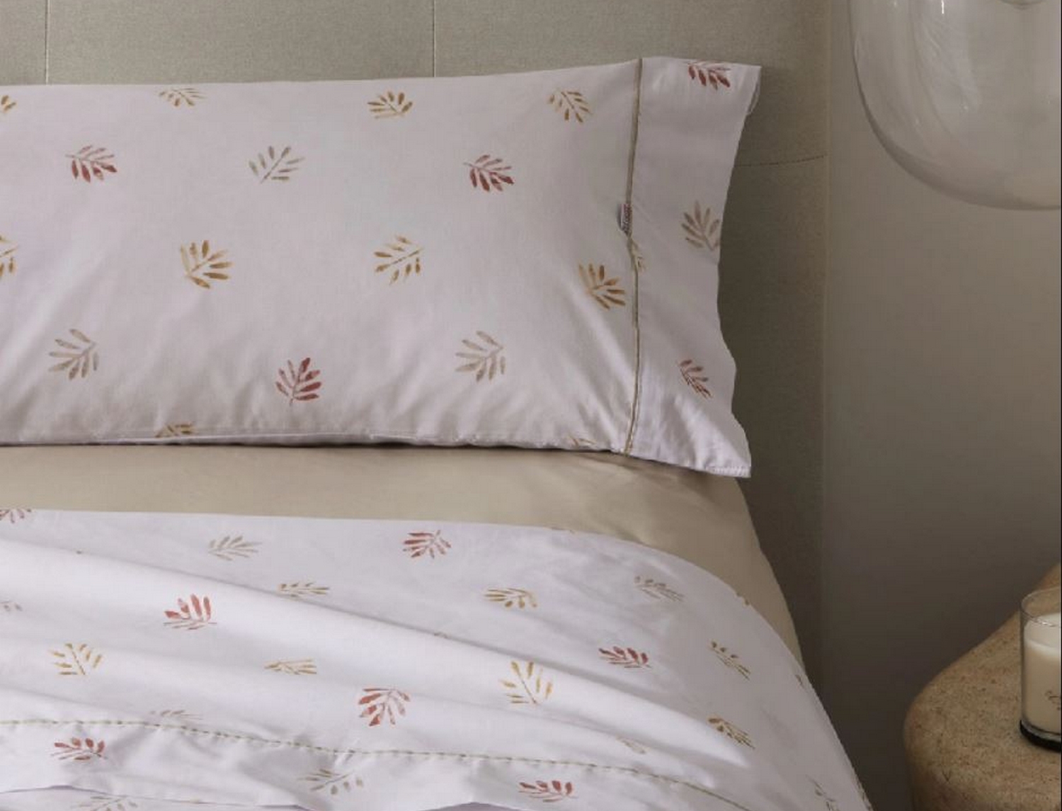 Estelia Juego de cama Estelia Nela color Tierra