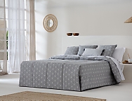 Edredón Conforter Jacquard Lora Gris