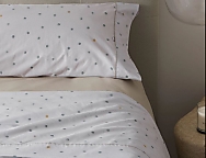 Juego de cama Estelia Dots color Verde