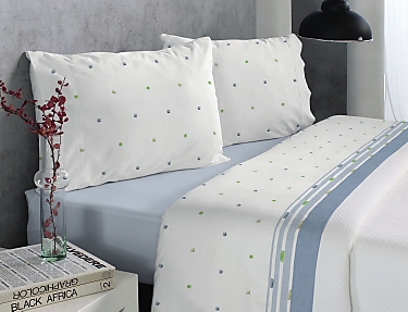 Reig Marti - Juego de cama Nerín color Azul