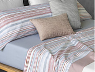 Juego de cama Nusen color Teja