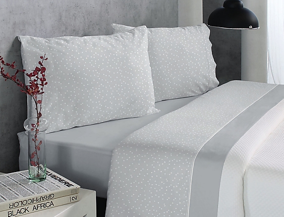 Reig Marti - Juego de cama Nails color Gris