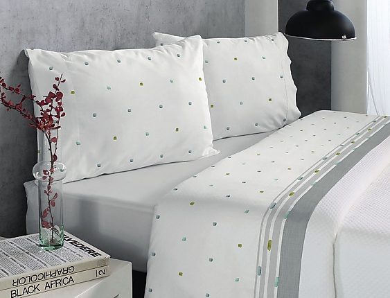 Reig Marti - Juego de cama Nerin color Gris