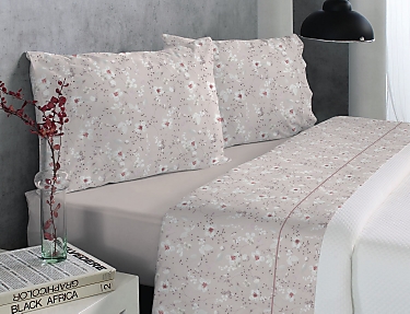 Reig Marti - Juego de cama Nelay color maquillaje