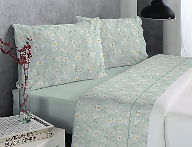 Reig Marti - Juego de cama Nelay color aguamarina