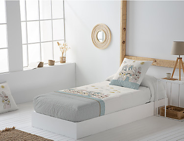 JVR - Edredón ajustable Funny Multicolor