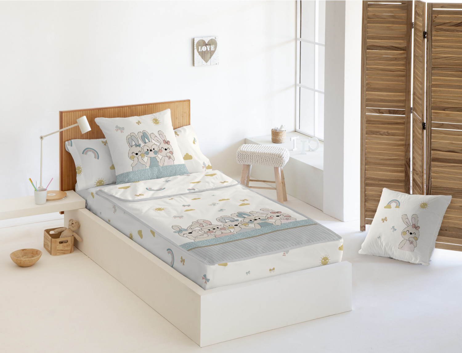 JVR Saco nórdico 100% Algodón Funny Multicolor