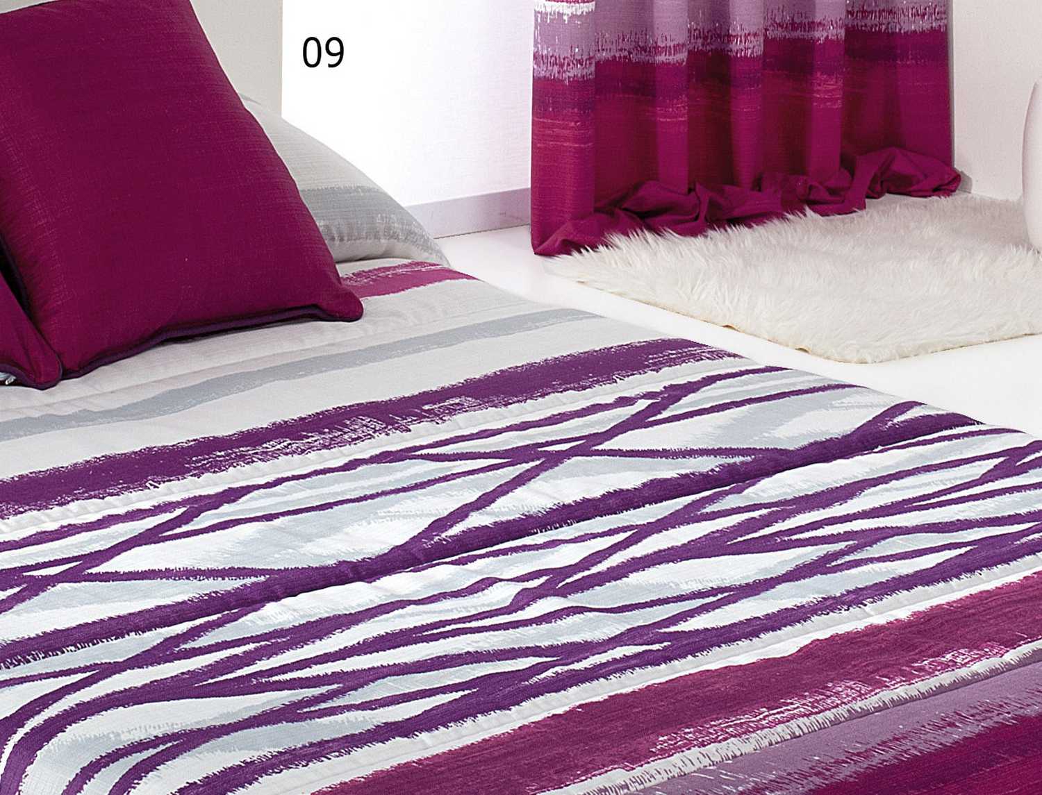 Reig Marti Edredón ajustable Azibar color Marrón o Morado últimas unidades