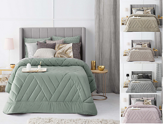 Antilo Textil - Edredón nórdico de terciopelo Dual varios colores