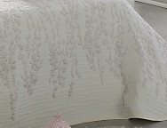 Colcha Jacquard Reversible Indra color 02 Rosa ó 08 Taupe
