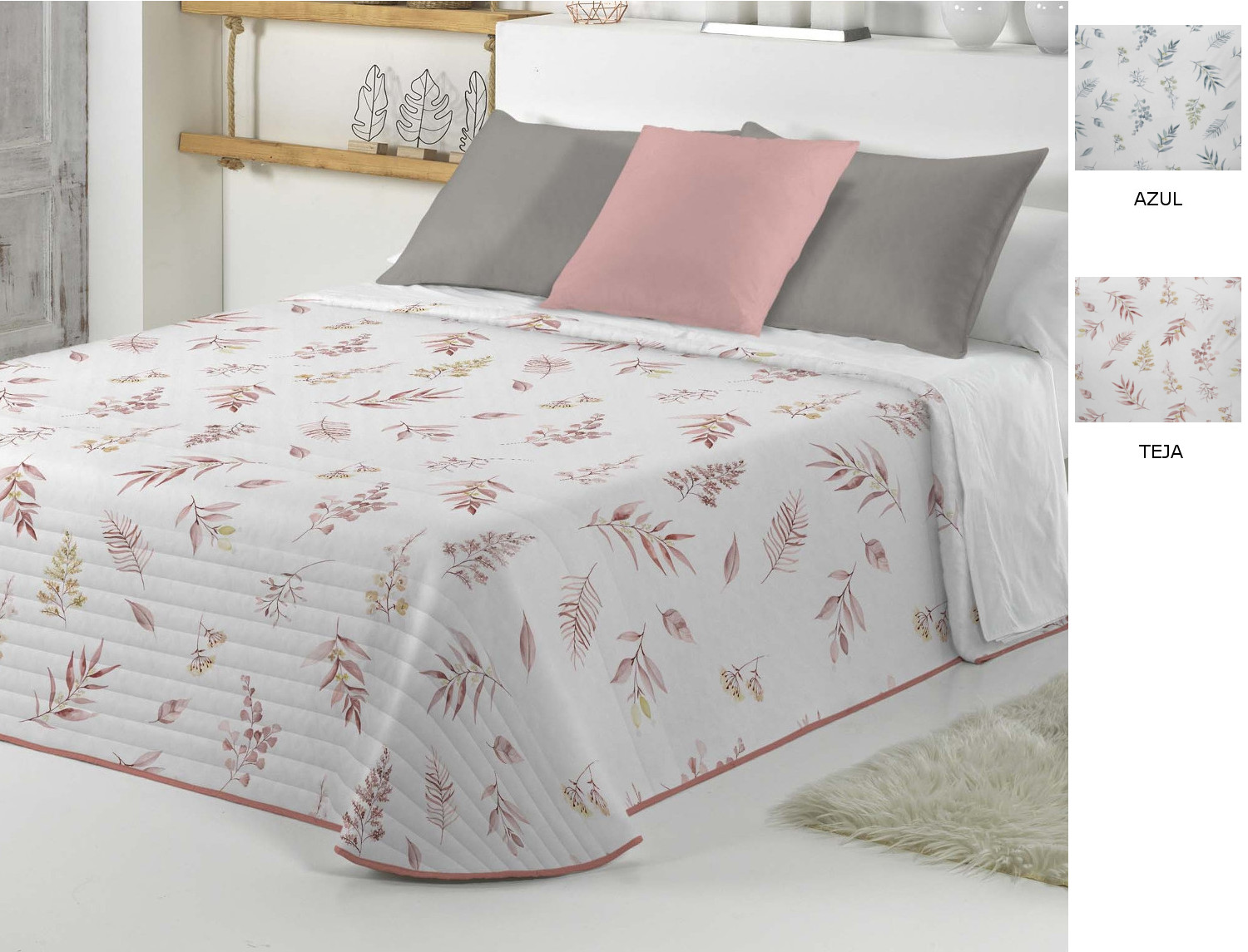 Cañete Confortino Ciro color Azul o Teja