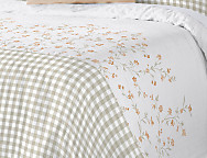 Bouti reversible Cyntia con funda/s de cojín color Azul o Caldera