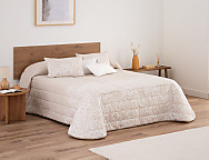 Edredón jacquard Aristoteles 200gr con fundas de cojín color Beige, Gris o Crema