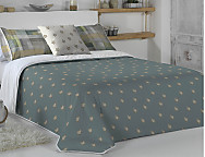 Edredón o Conforter Bas A color Beige o Verde Agua