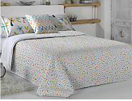 Haz clic para ampliar Funda nórdica Moku A color Gris o Turquesa