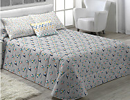 Edredón o Conforter Sole A Gris o Turquesa