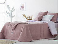 Edredón de terciopelo Raka Junior color Aguamarina, Mostaza o Rosa