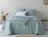 Edredón de terciopelo Raka Junior color Aguamarina, Mostaza o Rosa