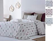 Haz clic para ampliar Colcha Jacquard Targa color Beige, Maquillaje o Turquesa