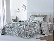 Colcha Jacquard Benur color Azul, Beige o Gris