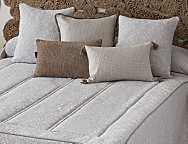 Haz clic para ampliar Colcha de verano piqué Manises color Beige, Blanco o Gris