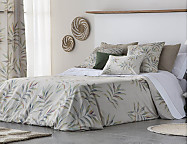 Funda nórdica Ibai color Azul, Maquillaje o Verde